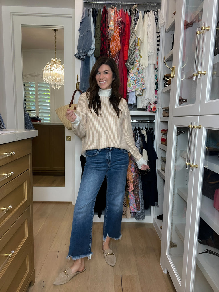 Risen Willow Creek Mid Rise Cropped Jeans