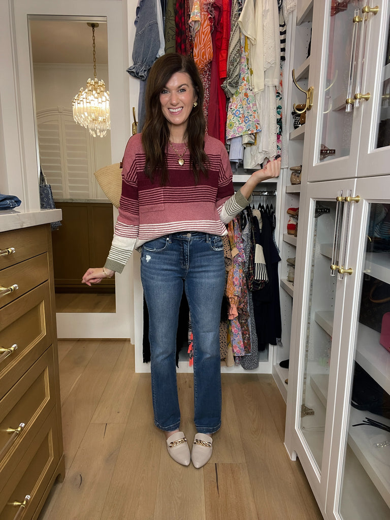 Risen Everett Mid Rise Tummy Control Jeans