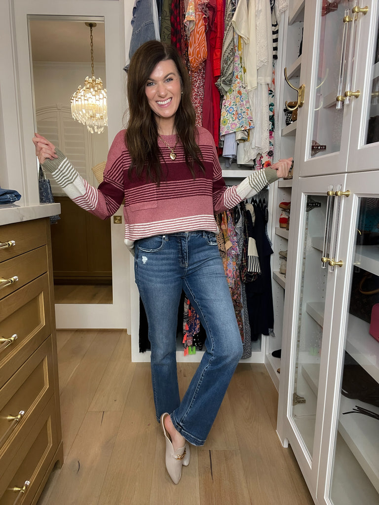 Risen Everett Mid Rise Tummy Control Jeans