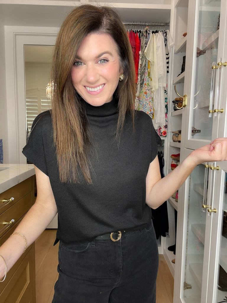 Polished Ease Top in Black