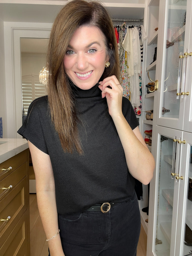 Polished Ease Top in Black