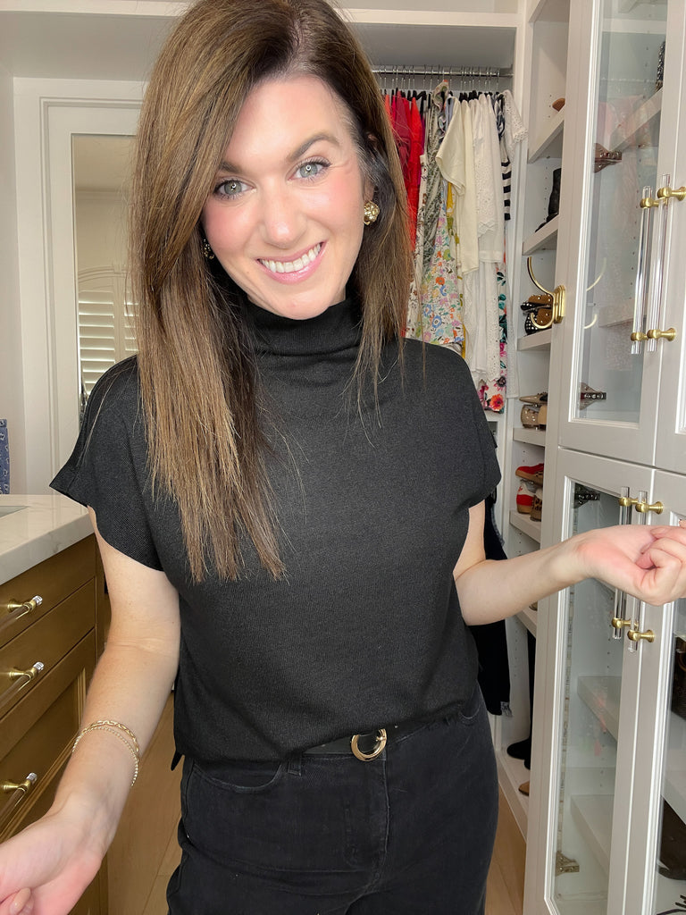 Polished Ease Top in Black