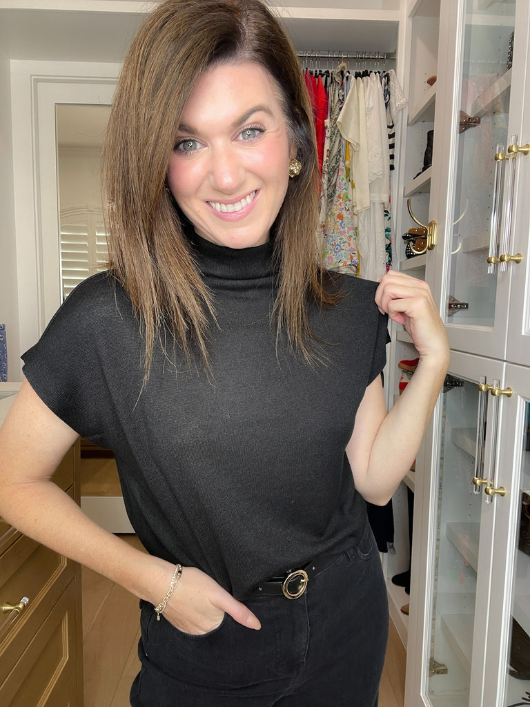 Polished Ease Top in Black