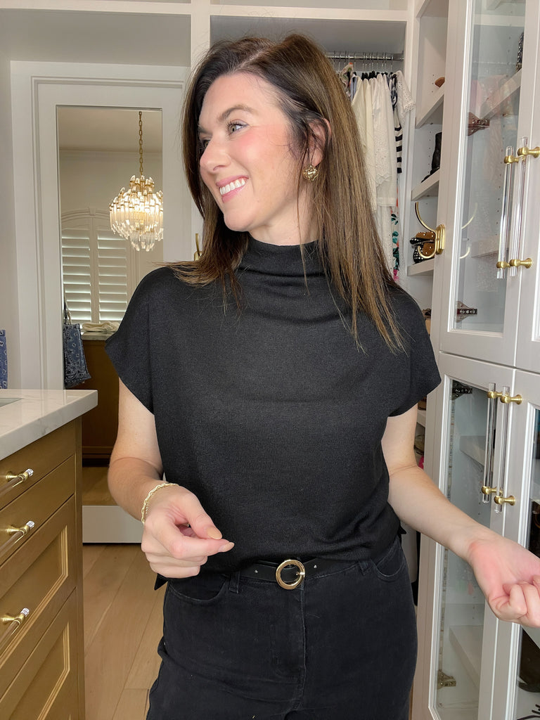 Polished Ease Top in Black