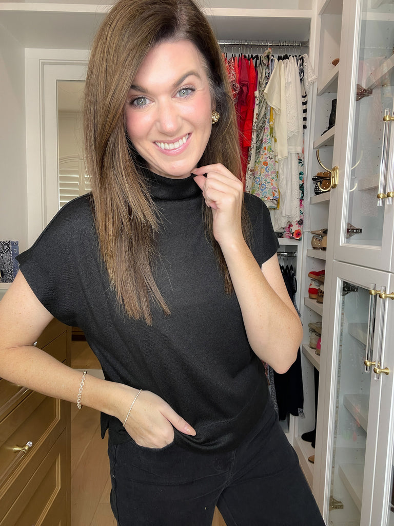 Polished Ease Top in Black