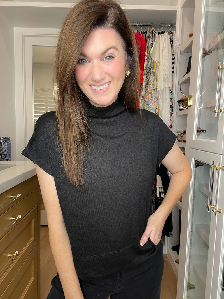 Polished Ease Top in Black