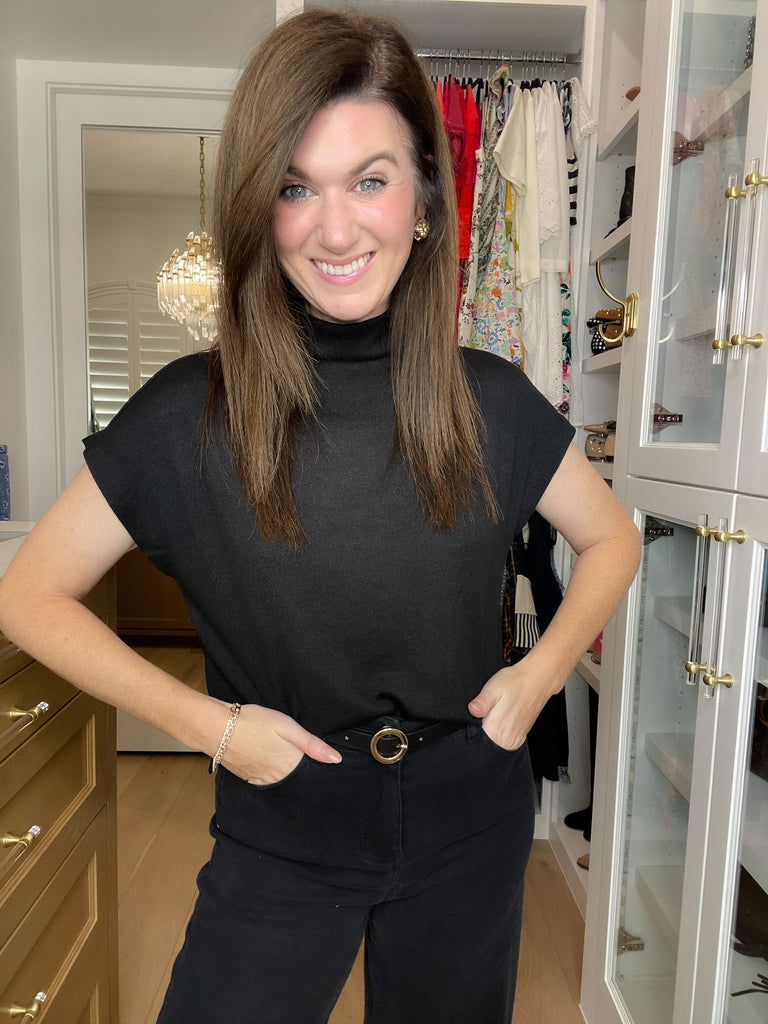 Polished Ease Top in Black