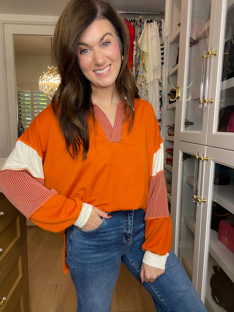 Harvest Hues Pullover