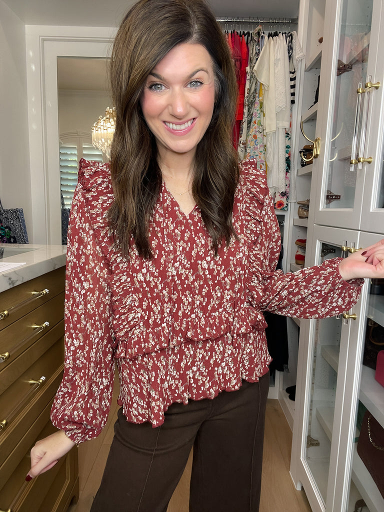 SALE! Woodvale Top *Final Sale*