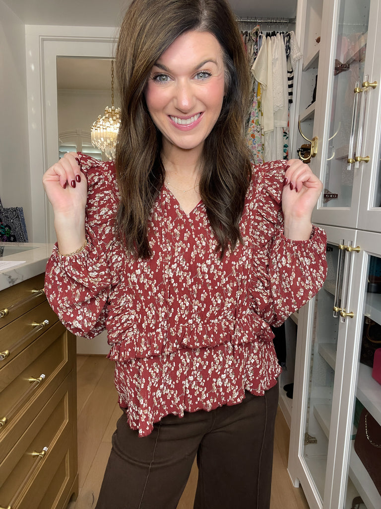 SALE! Woodvale Top *Final Sale*