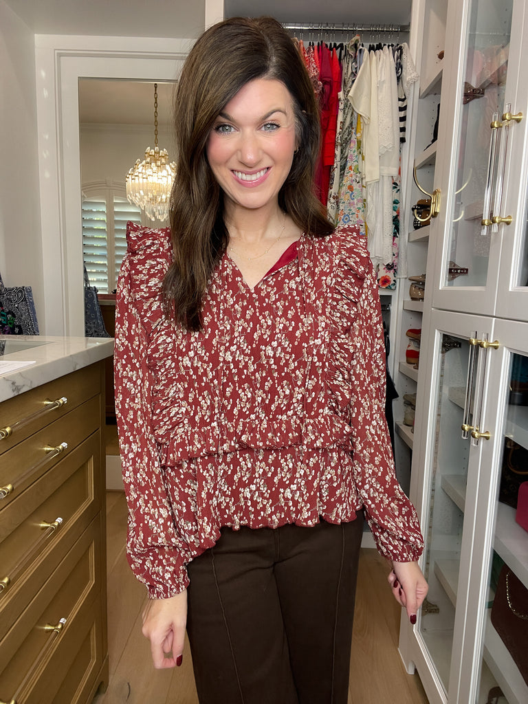 SALE! Woodvale Top *Final Sale*