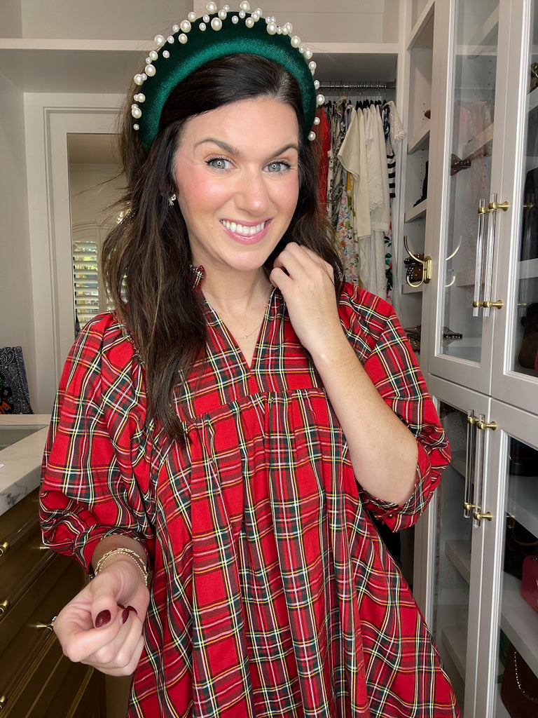 Pearl Headband in Hunter *Final Sale*