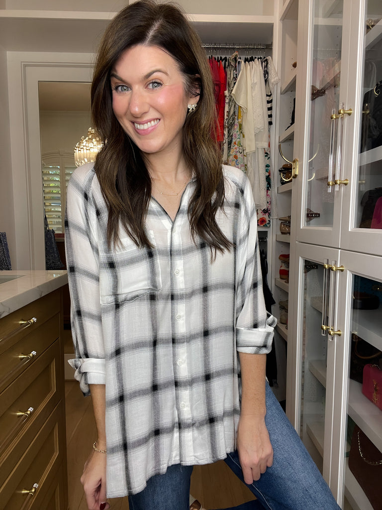 Harvest Check Plaid Button Down