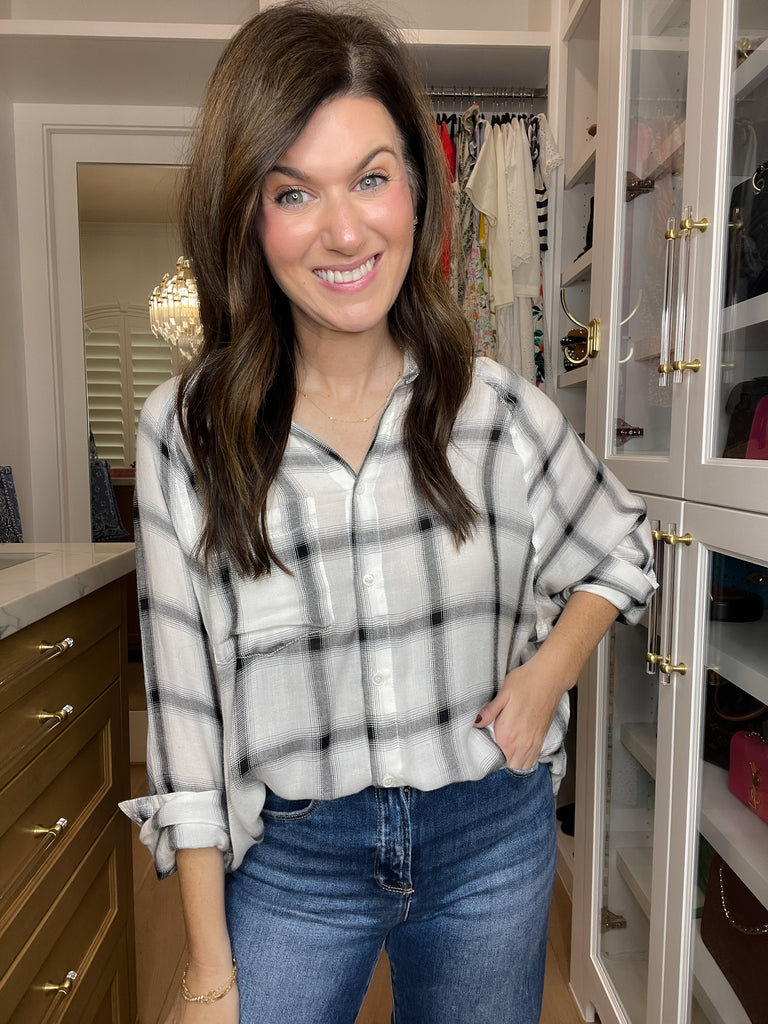 Harvest Check Plaid Button Down