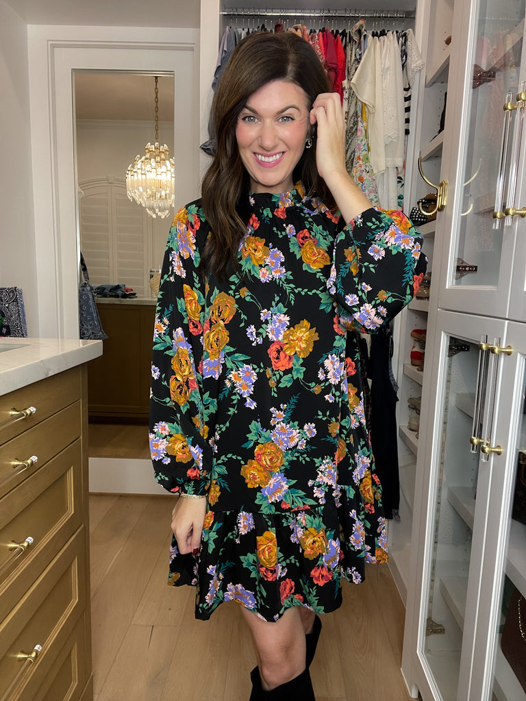 Petals After Dark Dress