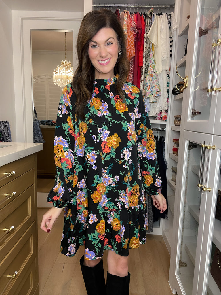 Petals After Dark Dress