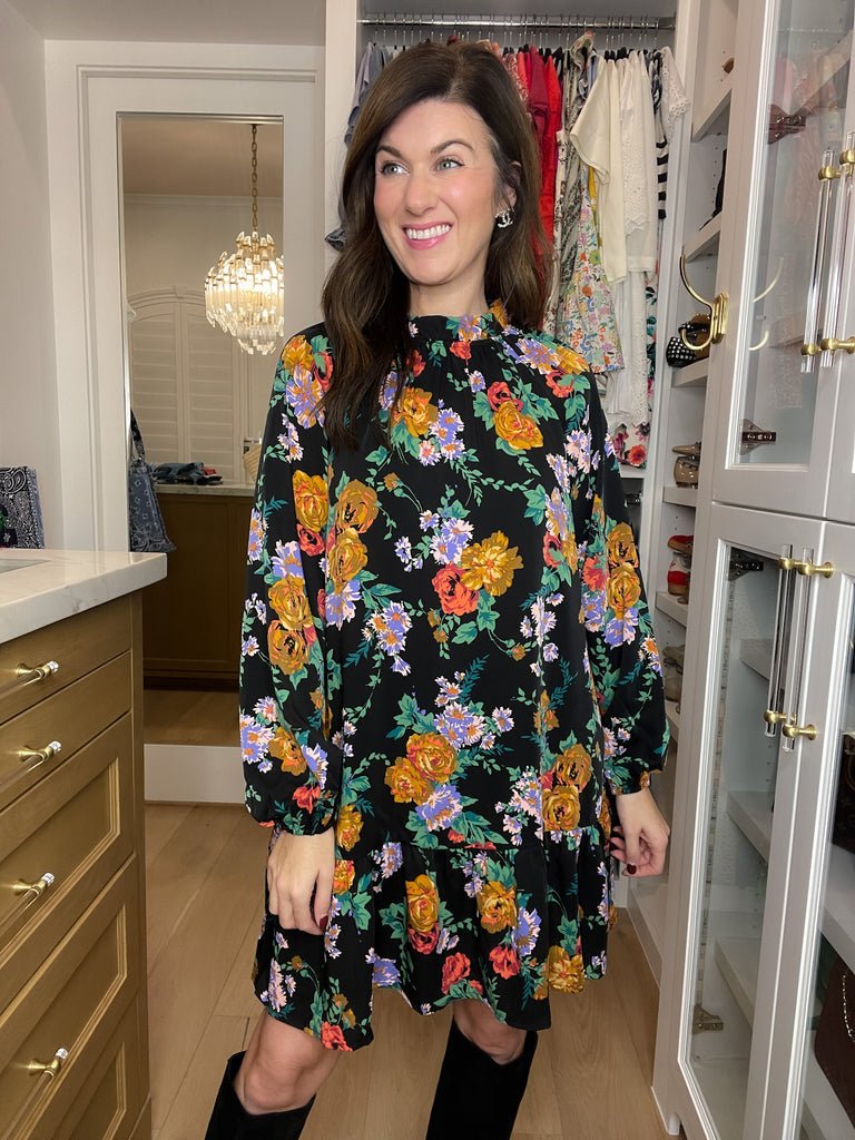 Petals After Dark Dress