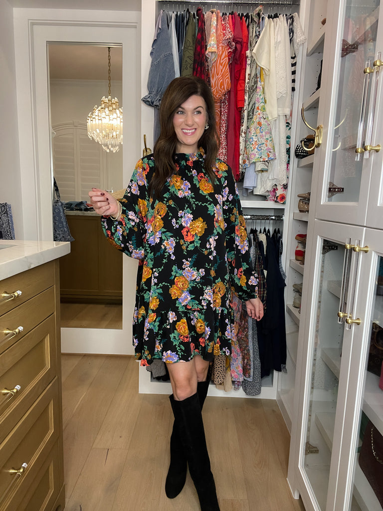 Petals After Dark Dress