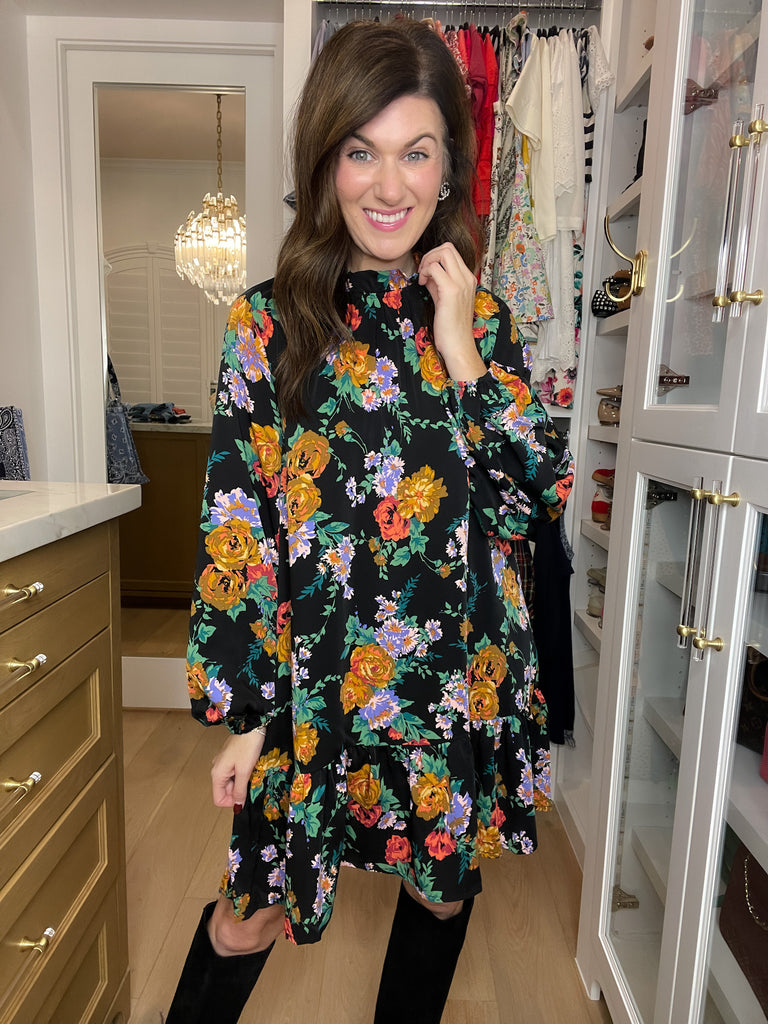 Petals After Dark Dress