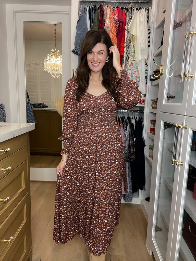 Rustic Romance Midi Dress