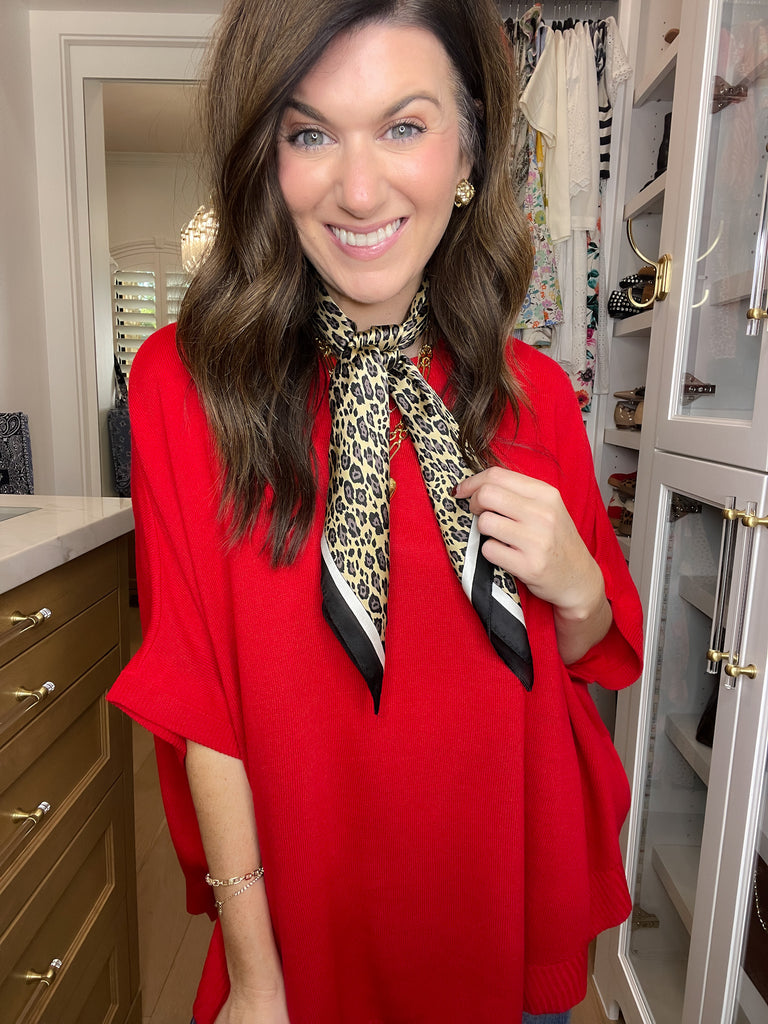 Framed Leopard Bandana *Final Sale*