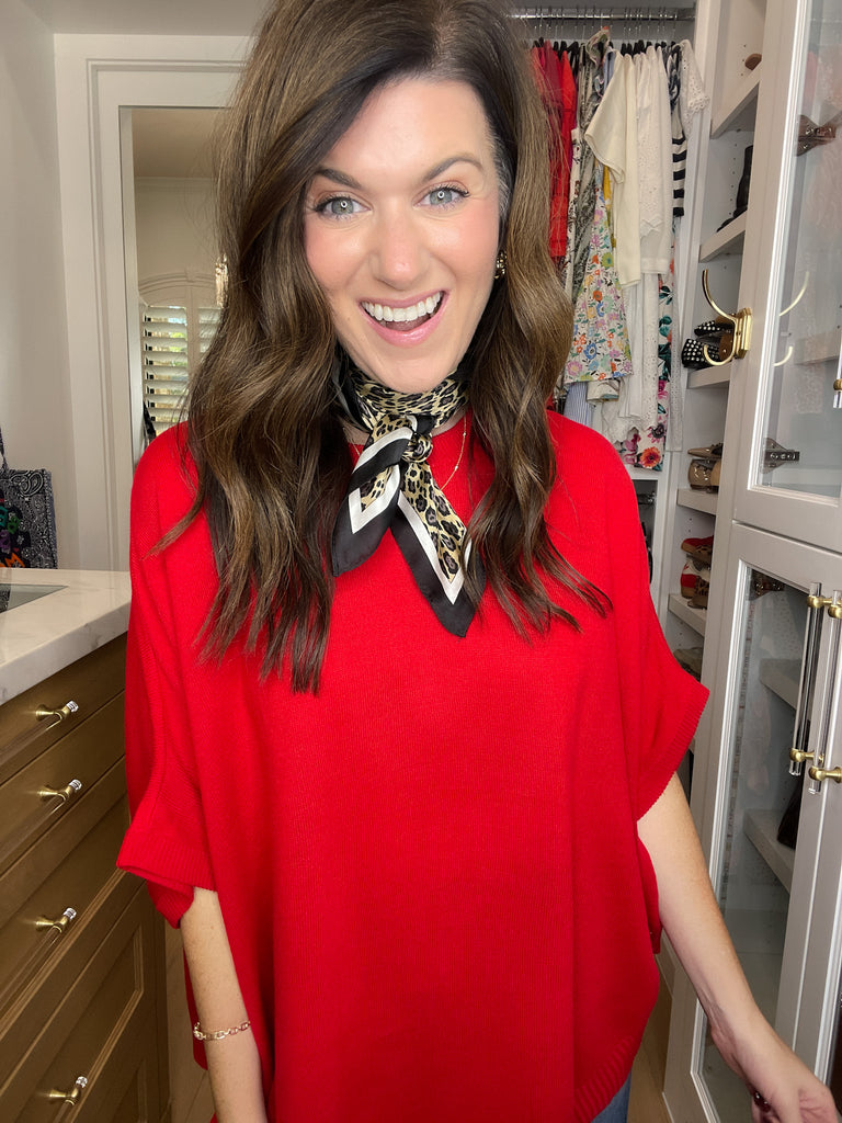 Framed Leopard Bandana *Final Sale*