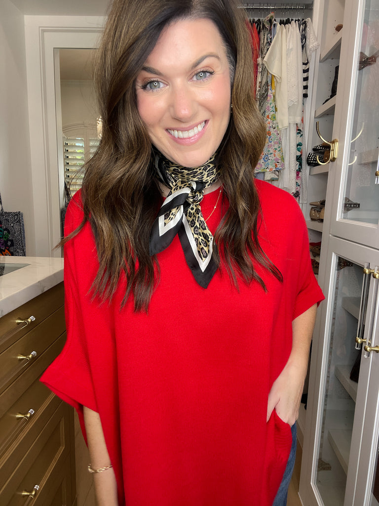 Framed Leopard Bandana *Final Sale*