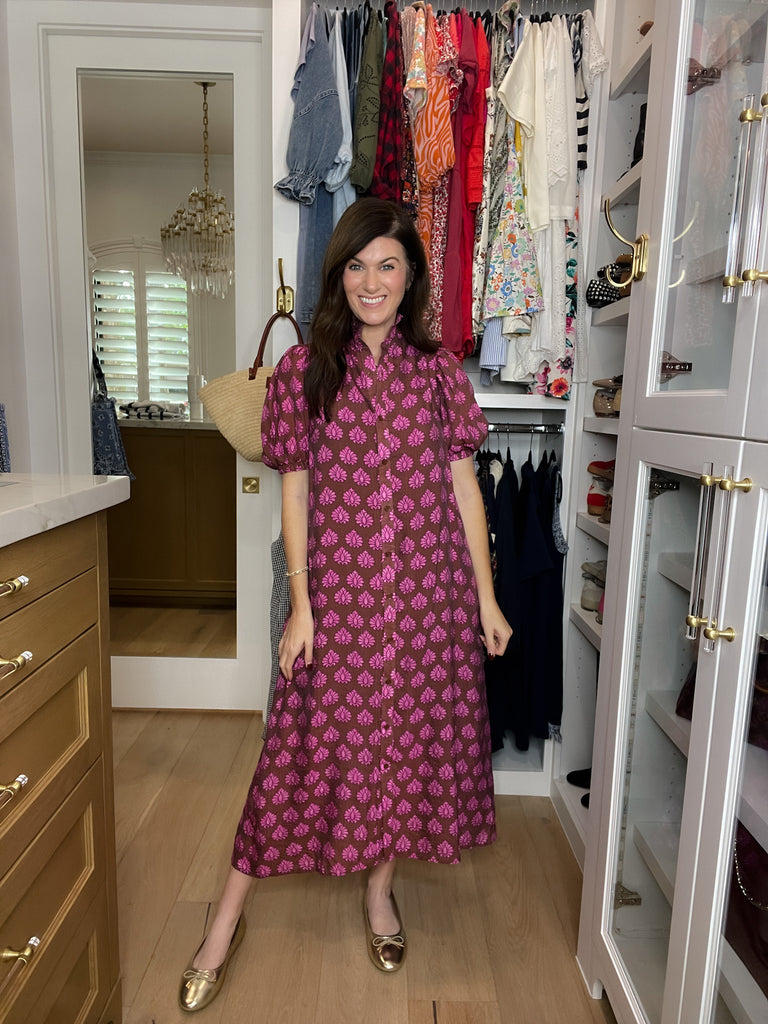 Cue the Blooms Floral Midi Dress