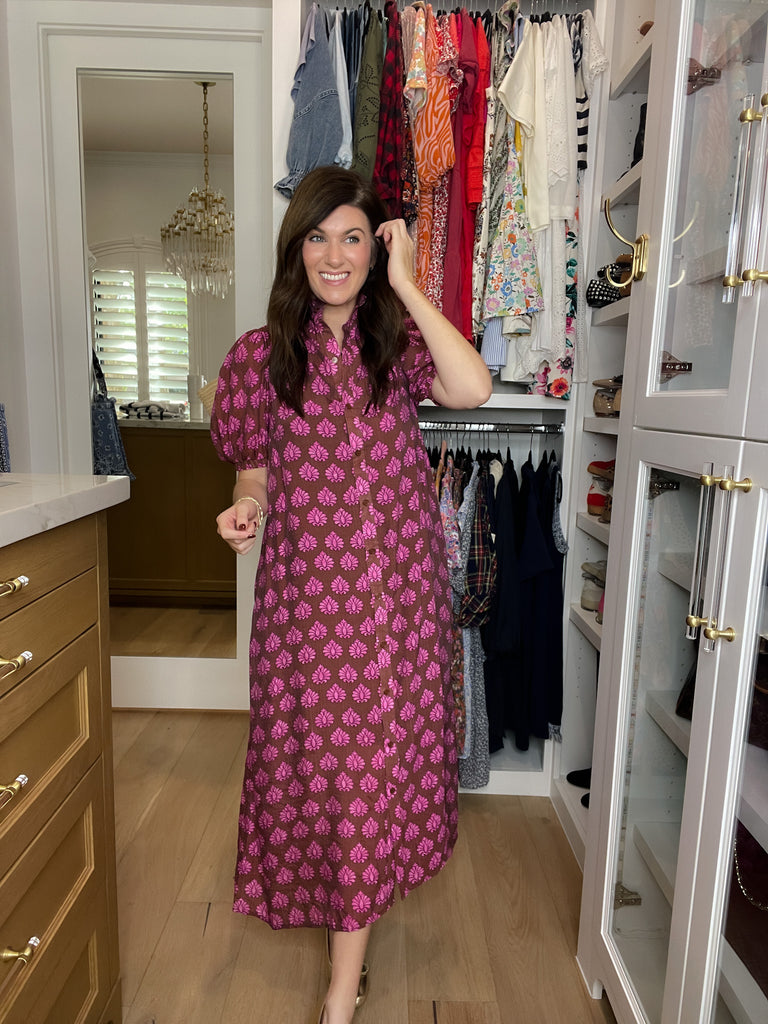 Cue the Blooms Floral Midi Dress