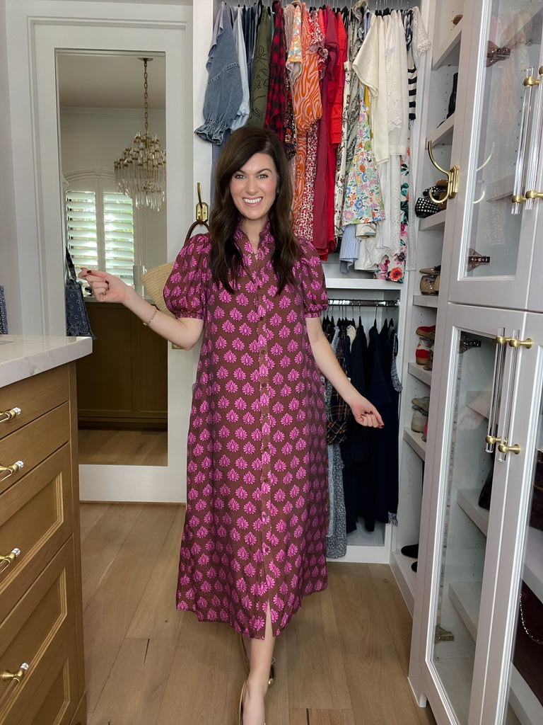 Cue the Blooms Floral Midi Dress