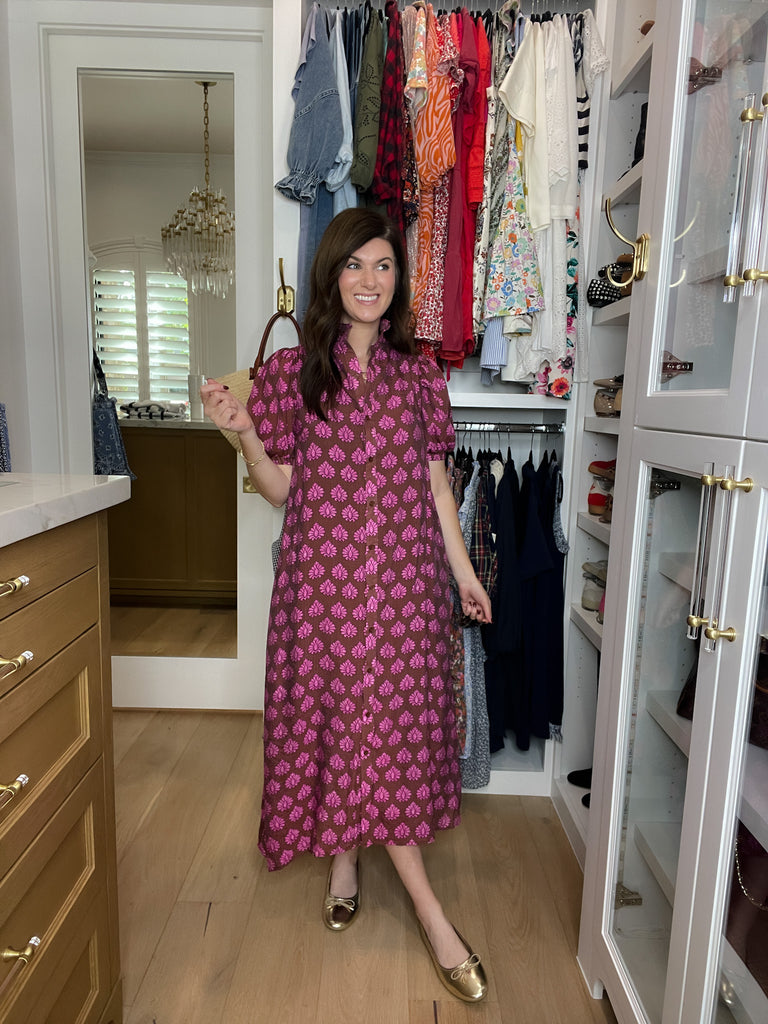 Cue the Blooms Floral Midi Dress