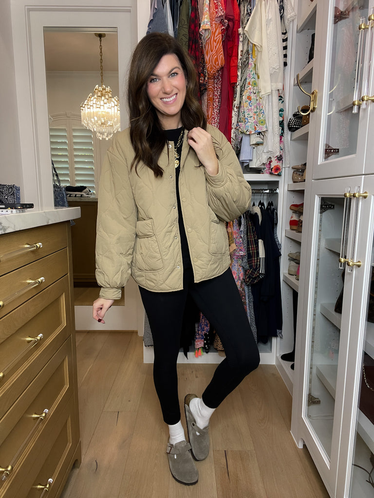 Cozy Stroll Quilted Jacket