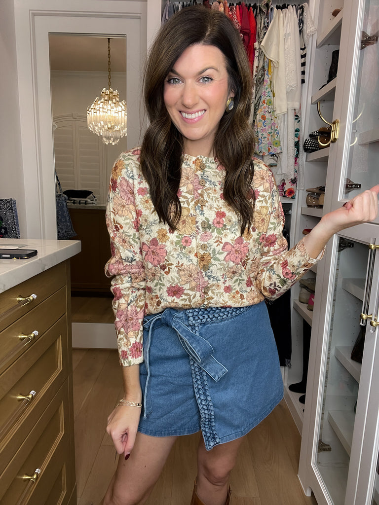 Vintage Garden Cardigan