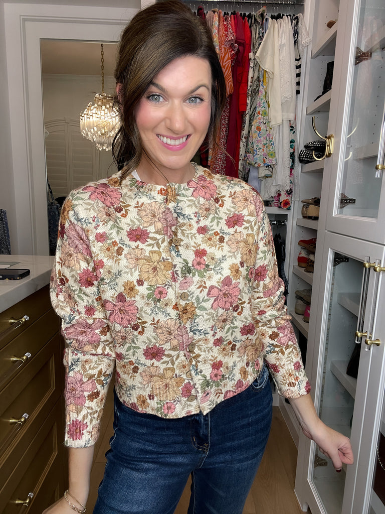 Vintage Garden Cardigan