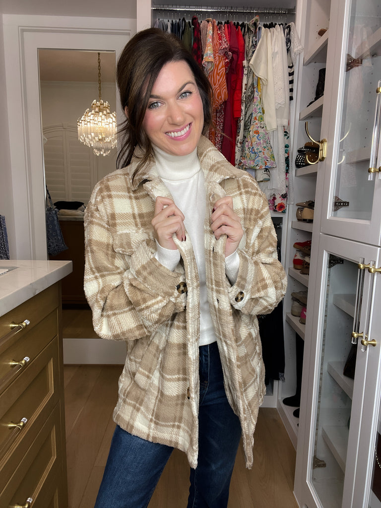 DOORBUSTER! Toasted Trails Plaid Jacket *Final Sale*