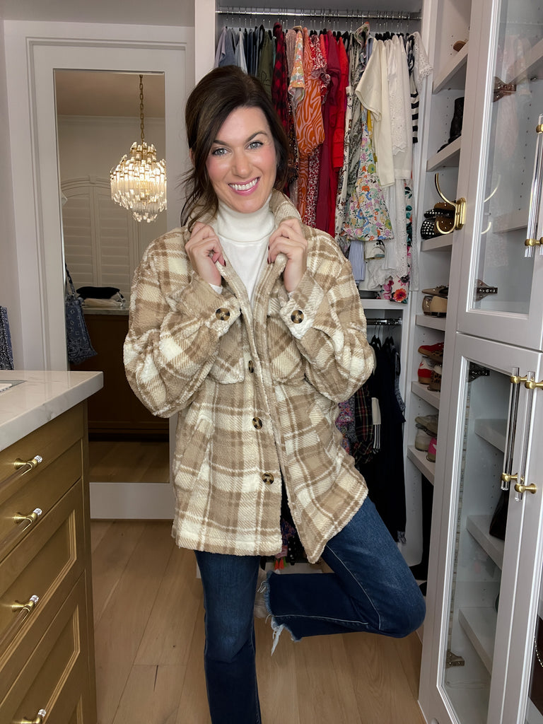 DOORBUSTER! Toasted Trails Plaid Jacket *Final Sale*