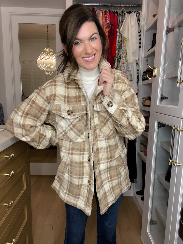 DOORBUSTER! Toasted Trails Plaid Jacket *Final Sale*