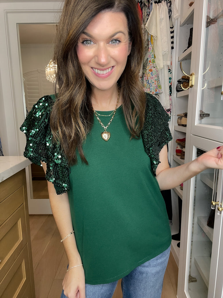 Holiday Glimmer Top