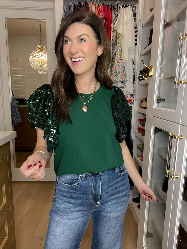 Holiday Glimmer Top
