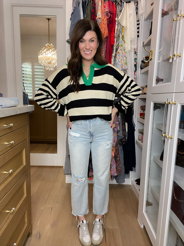 Vervet Arlo High Rise Vintage Crop Boyfriend Jeans