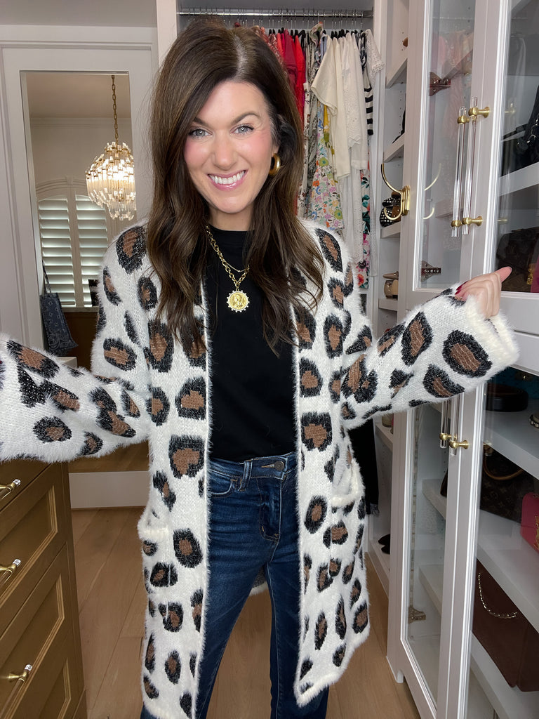 Timeless Spots Leopard Cardigan