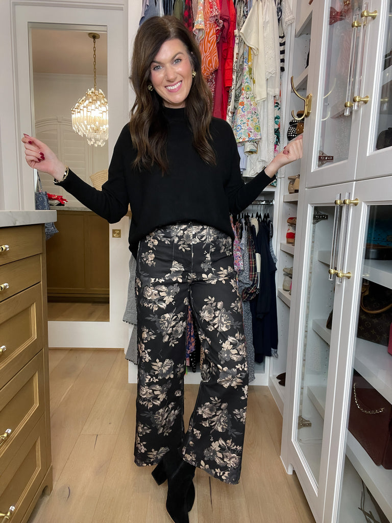 Wildflower Way Jeans in Black