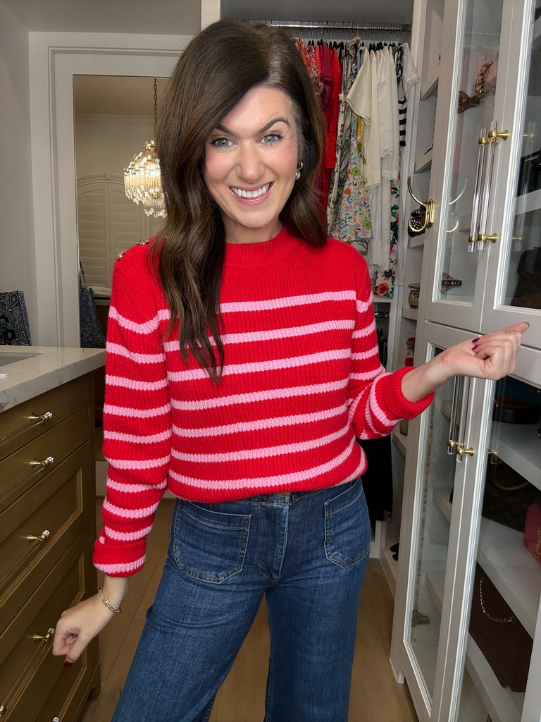 THML Sugar Rush Striped Sweater