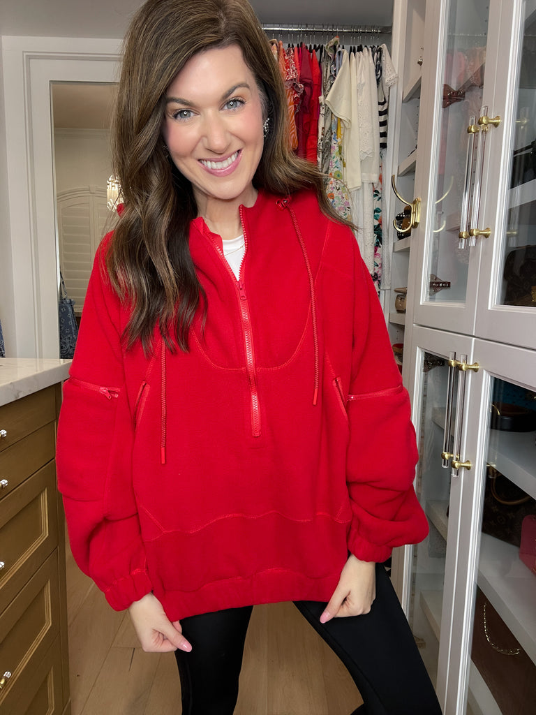 Take the Long Way Fleece Pullover