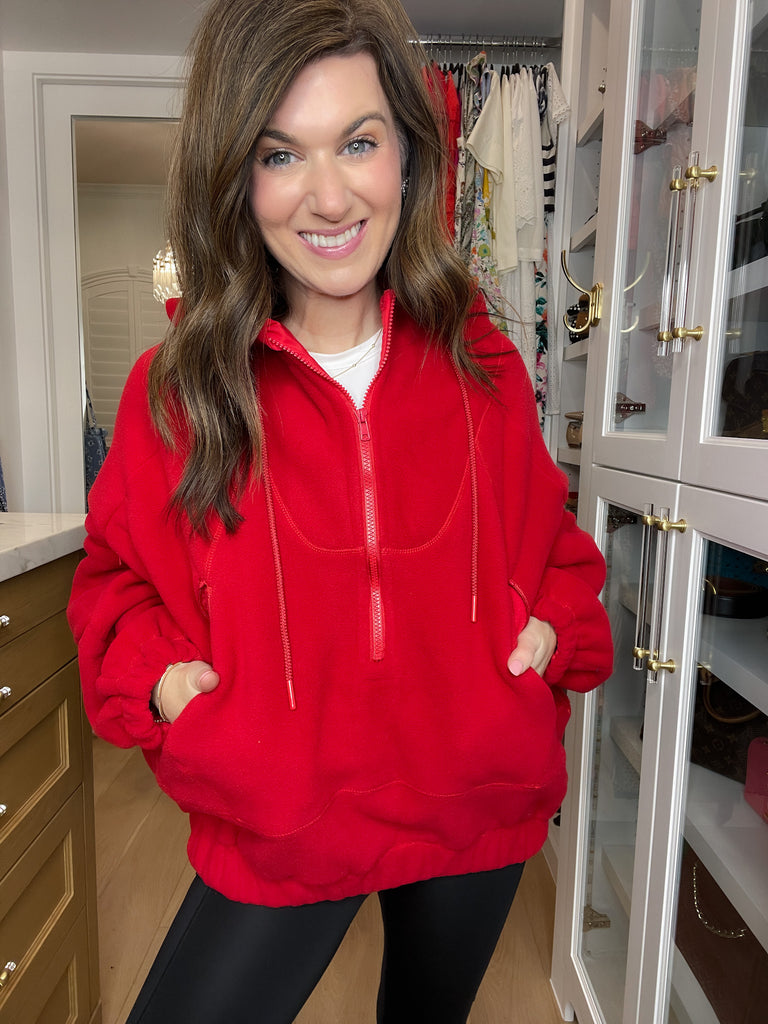 Take the Long Way Fleece Pullover