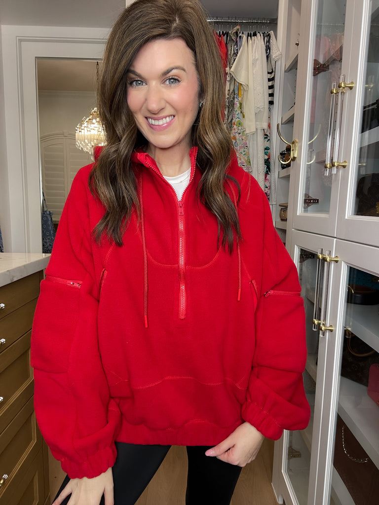 Take the Long Way Fleece Pullover