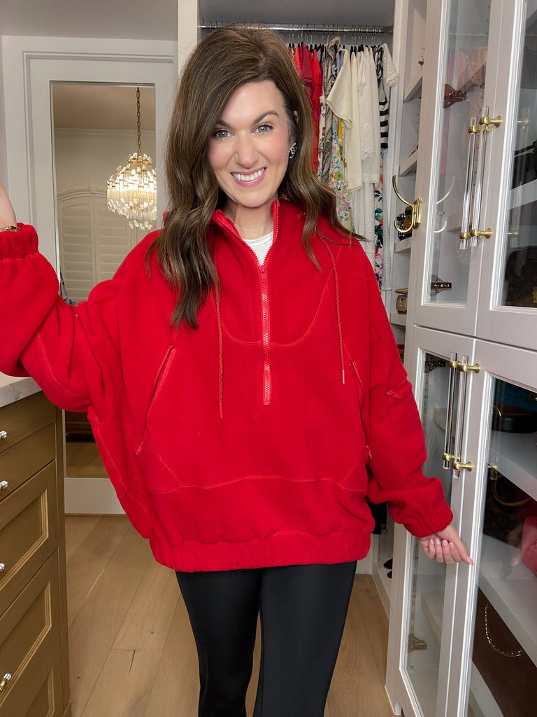 Take the Long Way Fleece Pullover