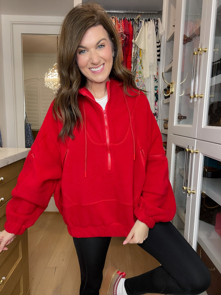 Take the Long Way Fleece Pullover