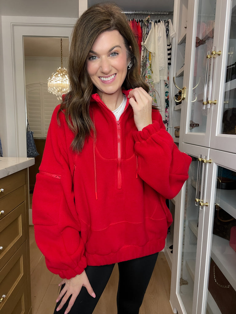 Take the Long Way Fleece Pullover