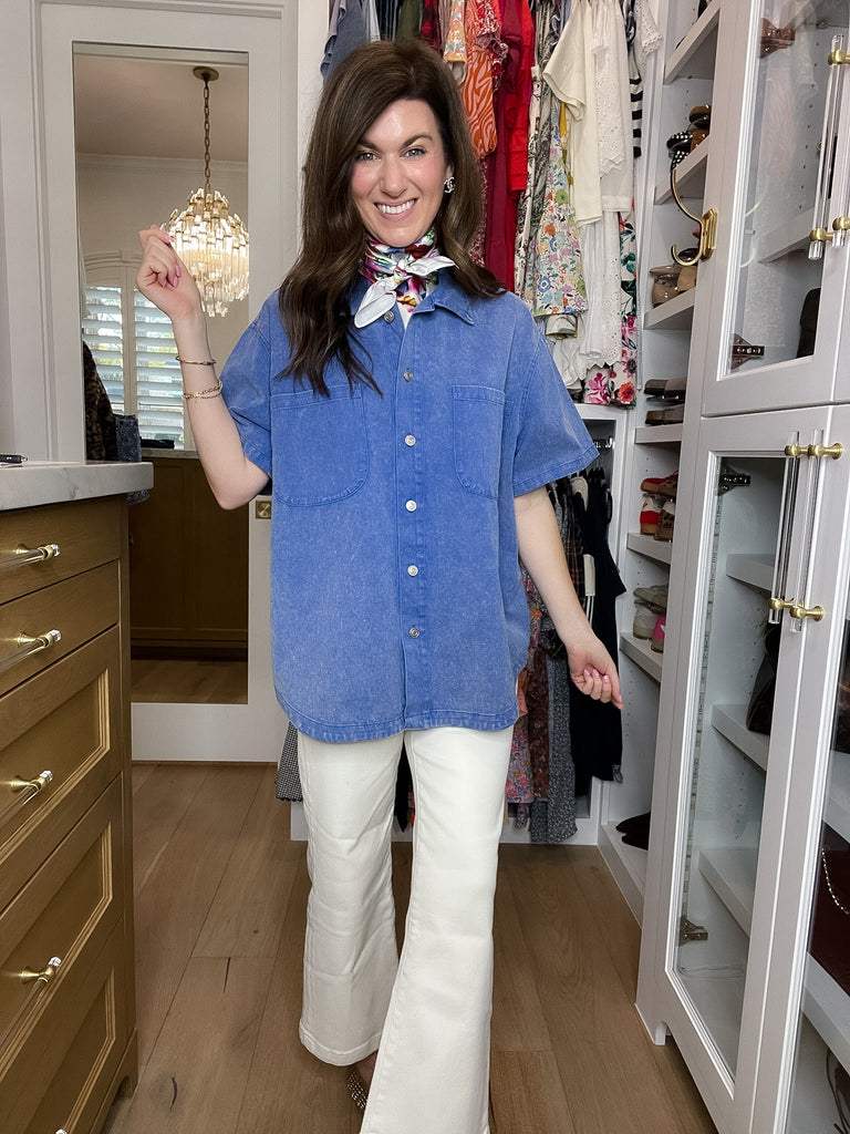 Dockside Denim Button Down